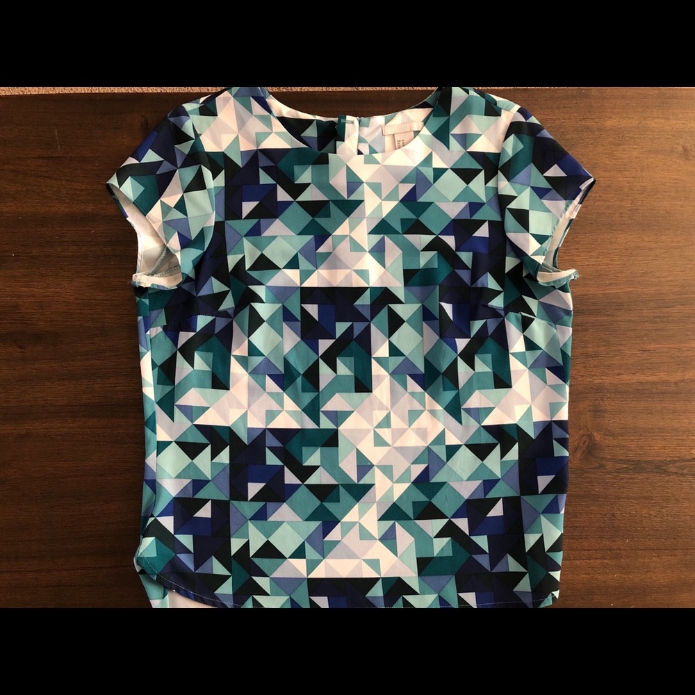 Triangle blouse